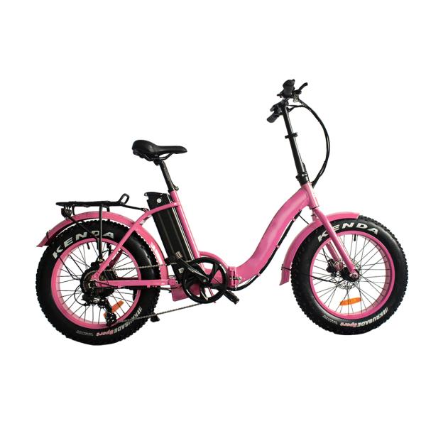 Beach Cruiser Electric Folding Fat Tire Bike Battery Cycle Fat Tyre Ebikes