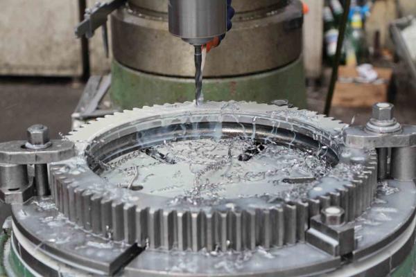 Double Row Slewing Ring Bearing Large Size Turntable For Deck Crane, Wind Power