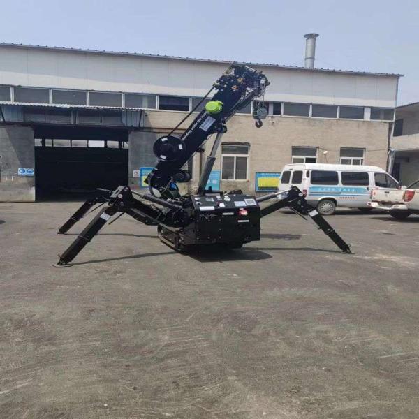 3 тонны 5 тонн цена крана паука Crawler 8 аутриггеров тонны складных гидравлическая