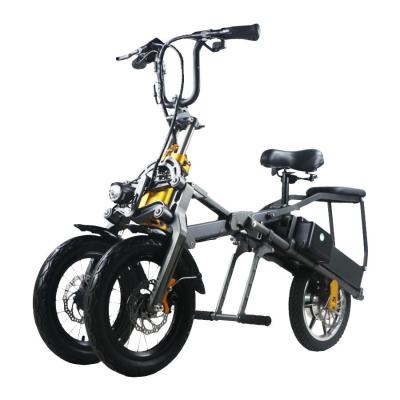 14*1.75 Electric Scooter Three Wheeler 35km Per Power 500w Power