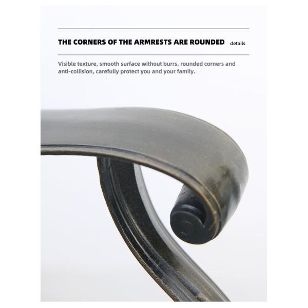 Cast Aluminum Multifunctional BBQ Garden Set Outdoor BBQ Grill Table