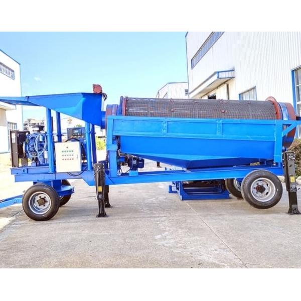 Мобильное золотоочистительное предприятие 10 т/ч Аллювиальная добыча алмазов