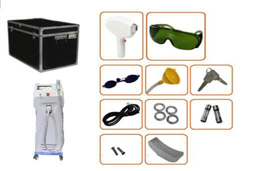 NUBWAY 1800W High Power Permanent Hair Removal Laser Diode Laser Depilation Machine