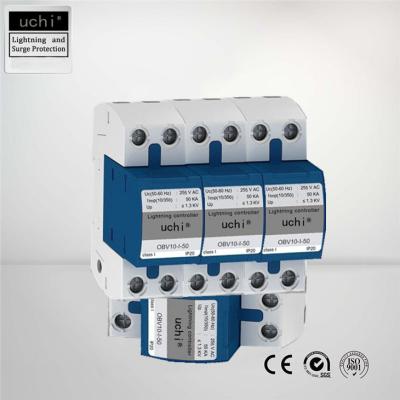 O protetor de impulso 20KA-40KA de uma C.C. de 220 volts 3P patenteou o princípio de SCI