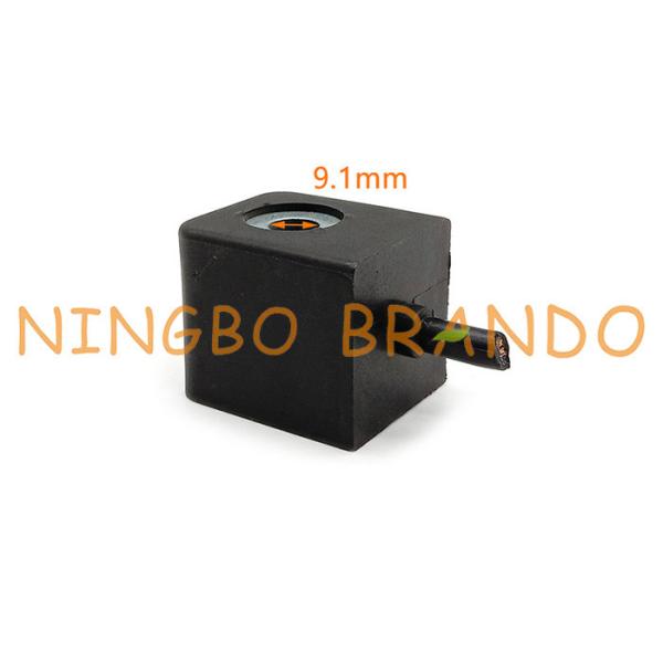 катушка клапана соленоида провода CNOMO кабеля диаметра отверстия 9mm пневматическая