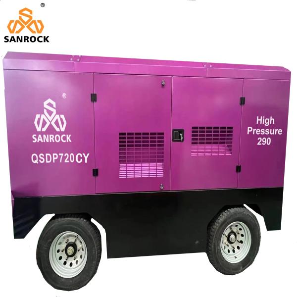 鉱山用空気圧縮機 スクロールタイプ 高圧回転式空気圧縮機 機械 二段階式 スクロール式空気圧縮機