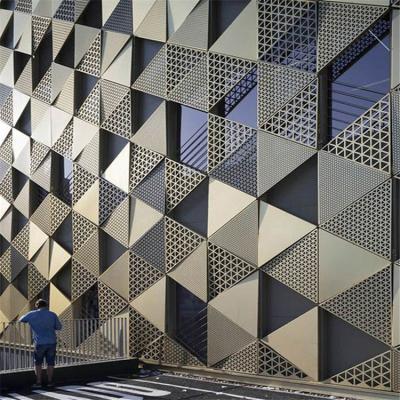800x1000mm Aluminum Cladding Panel Facade Curtain Exterior Wall Cladding Panels