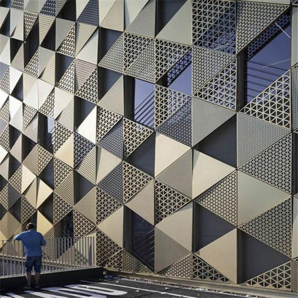 800x1000mm Aluminum Cladding Panel Facade Curtain Exterior Wall Cladding Panels
