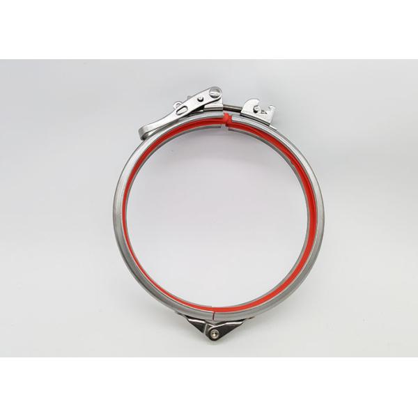 Регулируемая нержавеющая сталь 304 струбцины трубы быстрого выпуска кнопки 80mm