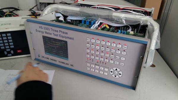 HS3303 Portable Three Phase Energy Meter Test Bench,1~3 meters,Max.120A.2~31 harmonic wave