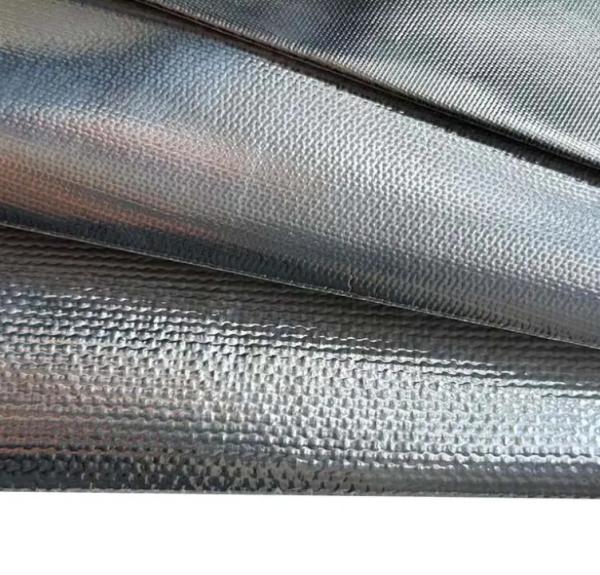 0.26mm Thickness 260g/M2 Aluminum Foil Fiberglass For Thermal Insulation Cover