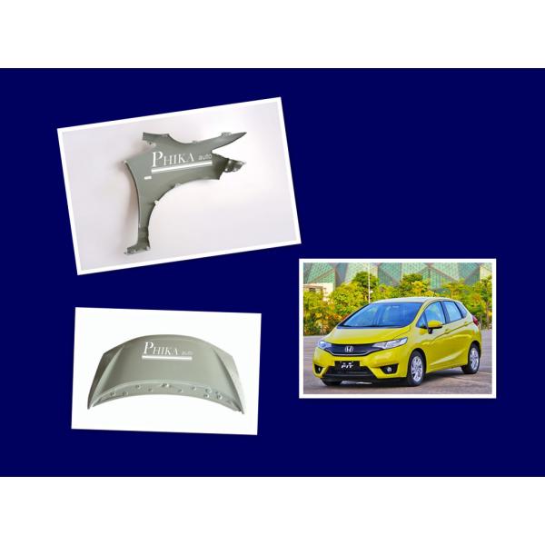 Red Metal Fit Honda Door Replacement Jazz 2015 Original Size