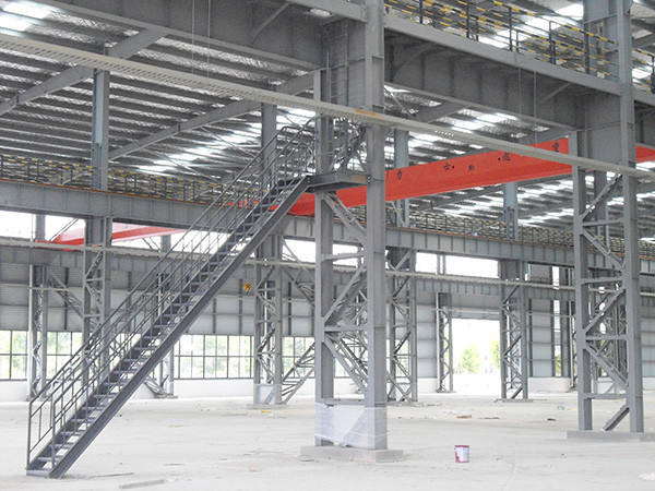 Large Span Heavy Steel Structure Fabrication   Q235B Q355B Steel Fabricated Building