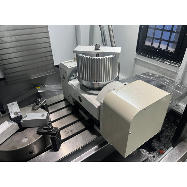 200mm CNC 5th Axis Rotary Table for Milling,Rotary Tilting Table TDNC-200