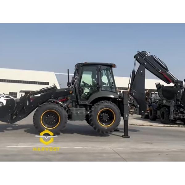 SAM388H Backhoe Loader Cummins Engine 4WD   Hot Sale In Near Nigeria
