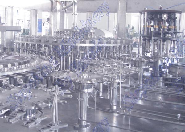 PLC Automatic Control 3 In 1 Juice Filling Machine With CE Standard