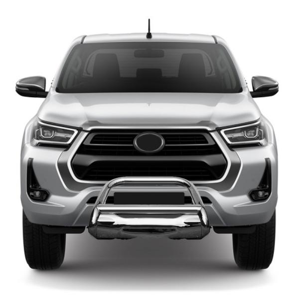 3 Inches 4x4 Truck Bull Bar U Type Stainless Steel Grille Guard With Skid Plate Bull Bar