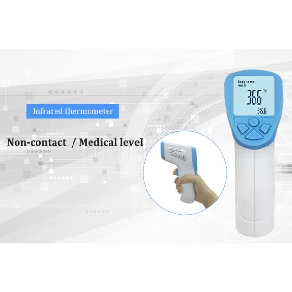 Easy Use Digital Infrared Thermometer Non Contact Measuring Type ABS Material