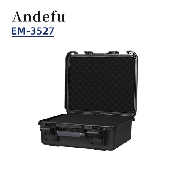 Professional Tool Storage Case with Trolley Handle and Reinforced 304 Material for Multi-purpose Usage