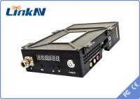 LKAVE1508 Manpack Transmissor de vídeo COFDM HDMI & CVBS Alta segurança AES256 Criptografia Bateria de baixa latência