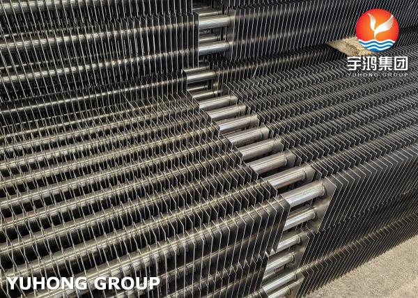 ASTM A312 TP304L Seamless Integral Finned Tubes For Radiant Boiler Heat Exchanger
