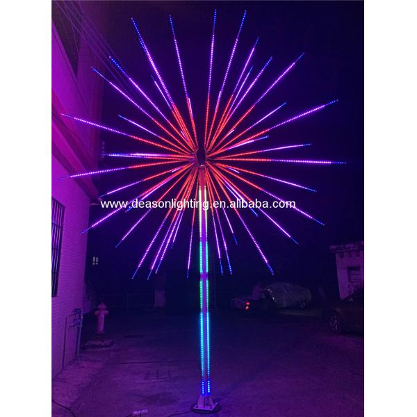 Color Changing Outdoor Led Fireworks Light
