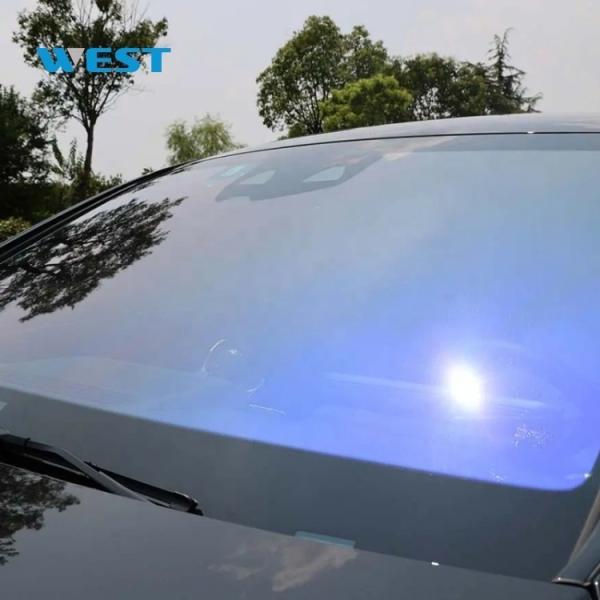 Azul claro 1lpy Serie de película nanocerámica resistente al calor Nanocerámica de ventanas de automóviles película solar