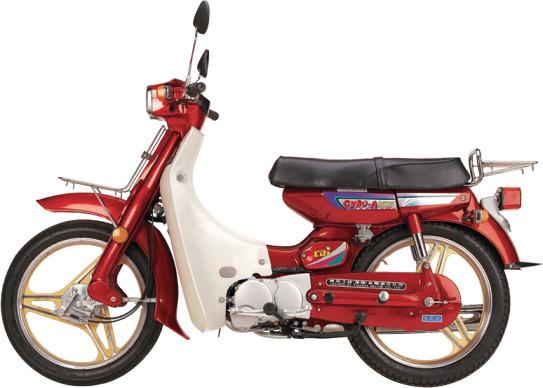 Le cru camouflent la moto Underbone de CUB doublent le vélo en aluminium de la saleté 110cc de frein à tambour de Seat
