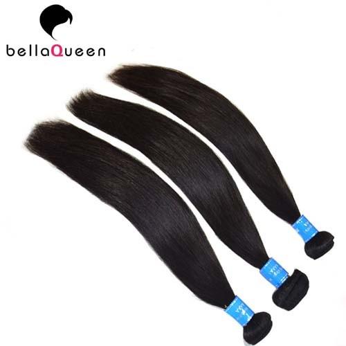 A extensão original humana reta do cabelo do brasileiro 6A Remy pode ser tingida