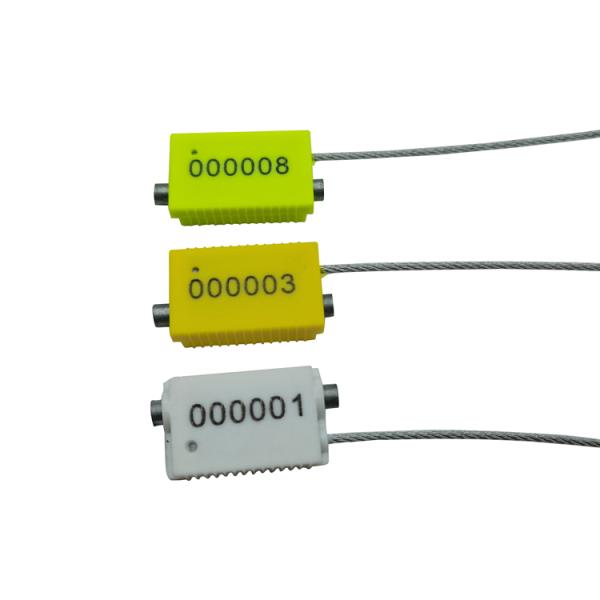 US-CC151B Pull Tight Plastic Cable Seal with 1.54 KN Tensile Strength and Laser Markable Area