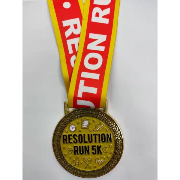 Horoscopes Custom Sports Medals , Die Casting Constellation Triathlon Medal Hanger