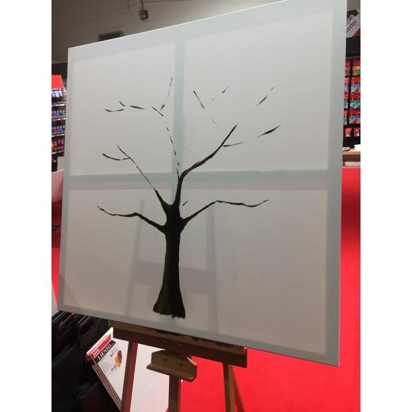 100% Linen Stretched Canvas 20x30cm for Oil Acrylic Painting