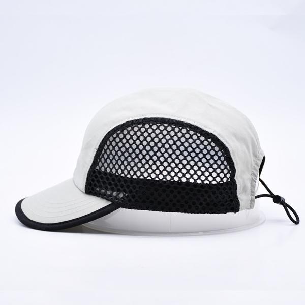 Oem Running Nylon Non structuré Mesh à séchage rapide Chapeau à courir Doux en gros Chapeau à courir