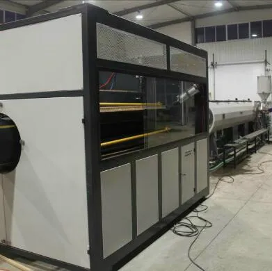 High-Capacity 600kg/H HDPE Pipe Extrusion Line with 800kw Power and ISO9001 Certification