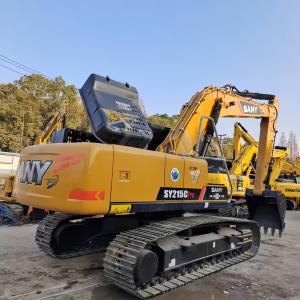 21900kg de segunda mão em bom estado 118kw de potência Sany SY215C Excavator com