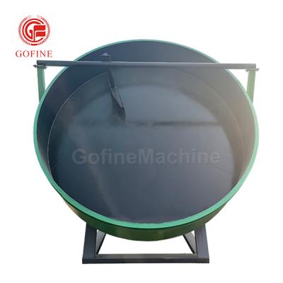 Bentonite Humic Acid Pig Manure Organic Fertilizer Disc Granulator 1-2T/H