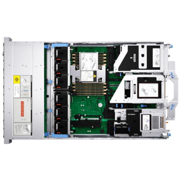 Dell PowerEdge R570 2U Rack Server with Xeon 6 Processor 16 DDR5 DIMM Slots and Up to 12 x 3.5-inch SATA HDD