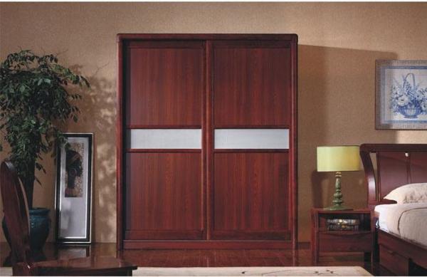 Waterproof Wood grain Laminated MDF Board Wardrobe Cabinets