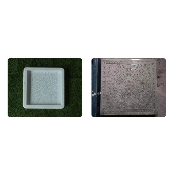 Diy Precast польза пластикового материала прессформы Paver сада 1500 раз