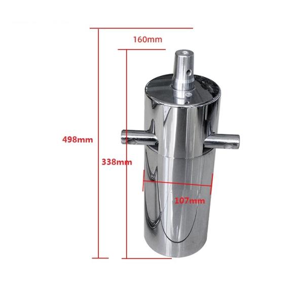 160 Travel Chrome Surface Cast Iron Barber Chair Pump Base，Lift Oil Pump