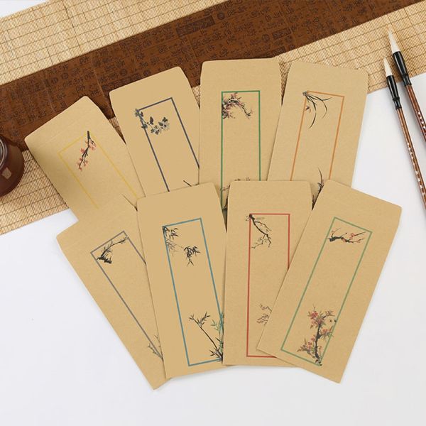 Thick Brown C5 Invoice Gift Card Envelopes Special Printing for School office