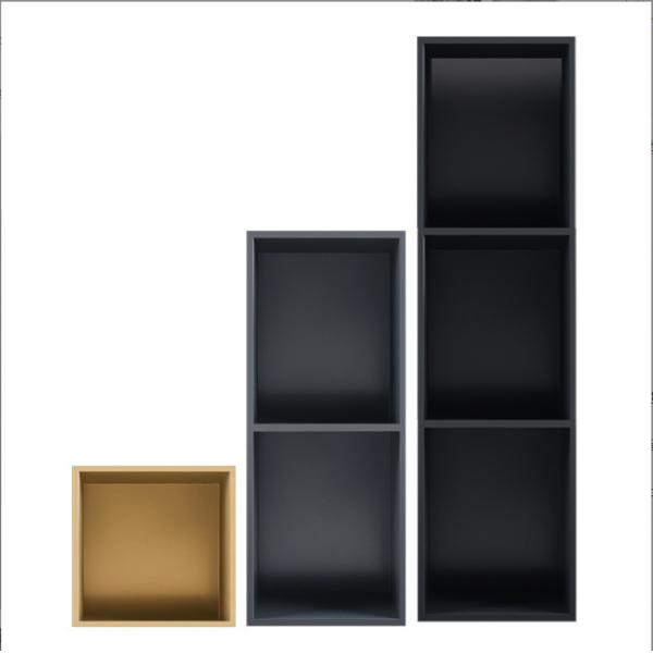 900x280x125mm Stainless Steel Shower Niche Shelf Rust Resistant Wall Mounted