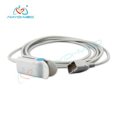 TPU Material Spo2 Sensor Medical Equipment Parts Compatible NIHON KOHDEN