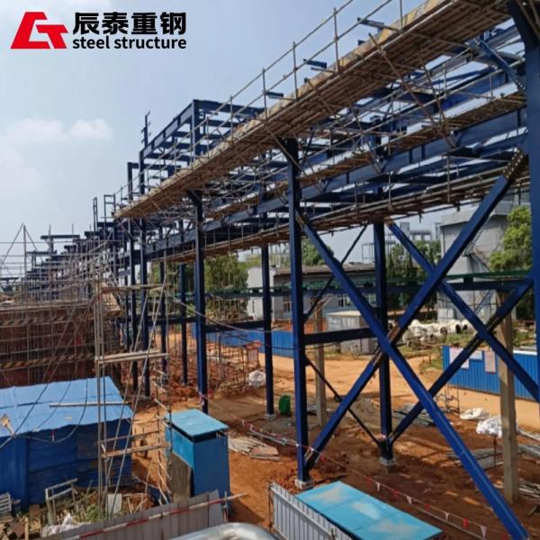 Fast Install Steel Frame Prefab Building Industrial High Rise Steel Building Construction