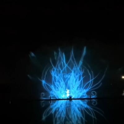 5D Laser Music Dancing Water Movie Screen Water Fountain Projector