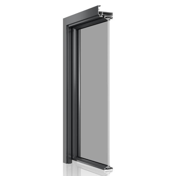 Aluminium Hinged Door  Simple Design Bathroom Kitchen Patio Casement Swing Door