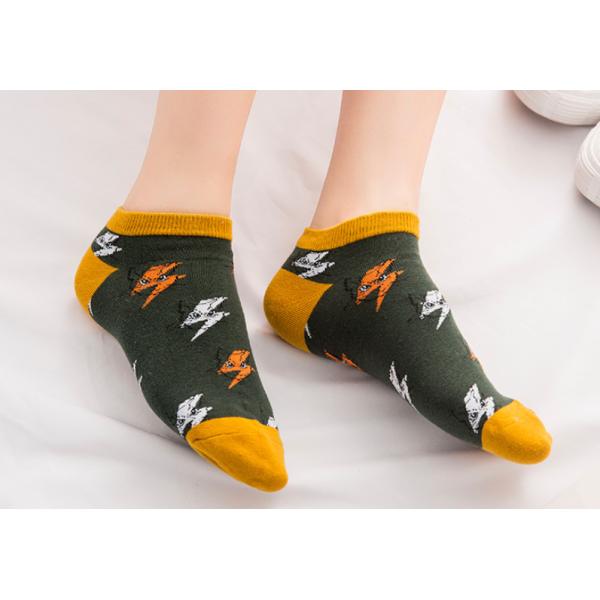Extra Low Cut Ladies Ankle Socks , Fashionable Sport Colorful Ankle Socks