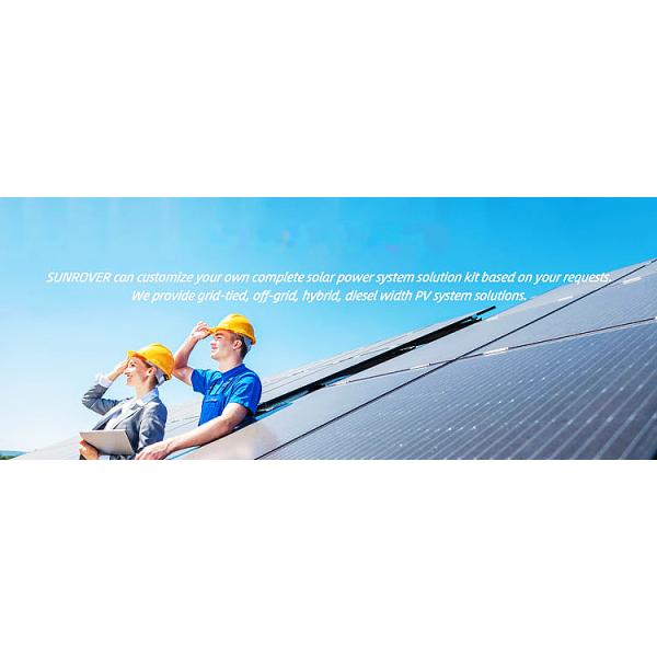 Гибридный солнечный инвертор SUN-14K-SG01LP1-EU с чистой синусоидой мощностью 14 кВт IP65 2MPPT