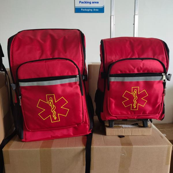 Wholesale Large Capacity Car First Aid Backpack Emergency Waterproof Breathable Firefighting Equipment Accessories