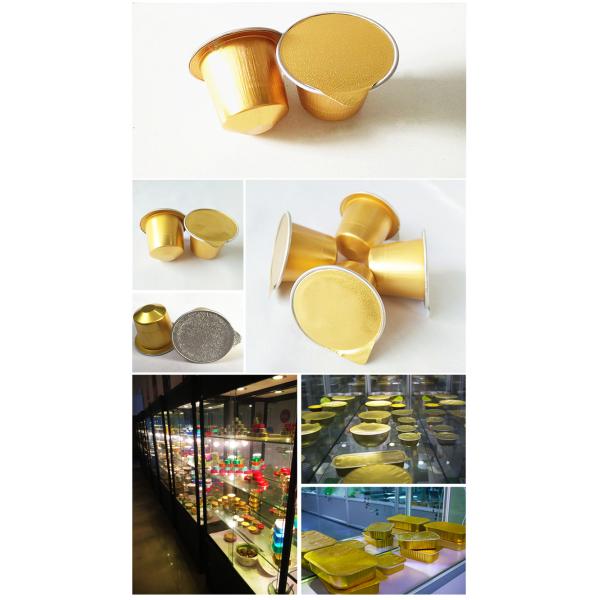 Coffee capsule cup semi-automatic a four cup sealing machine tea pot jelly cup